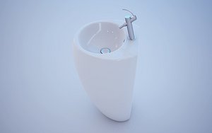 c4d sink wash basin