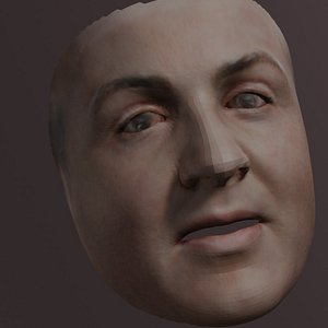 PopFace BaseMesh - Sylvester Stallone 3D model