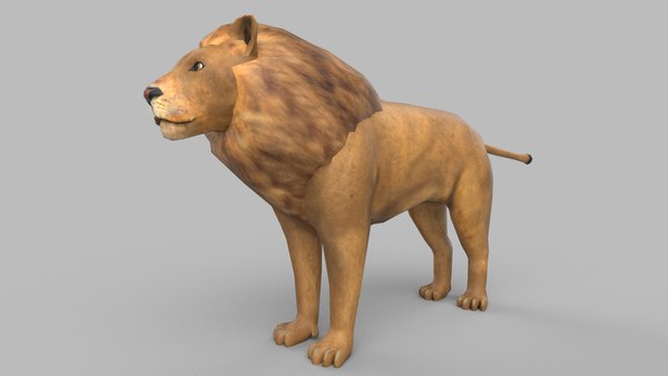 ライオン3Dモデル - TurboSquid 1867973