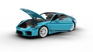 3D model Porsche 911 Carrera T Formosa 2026 HQ 3d model