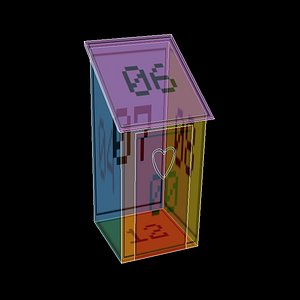 free small shed 3d model