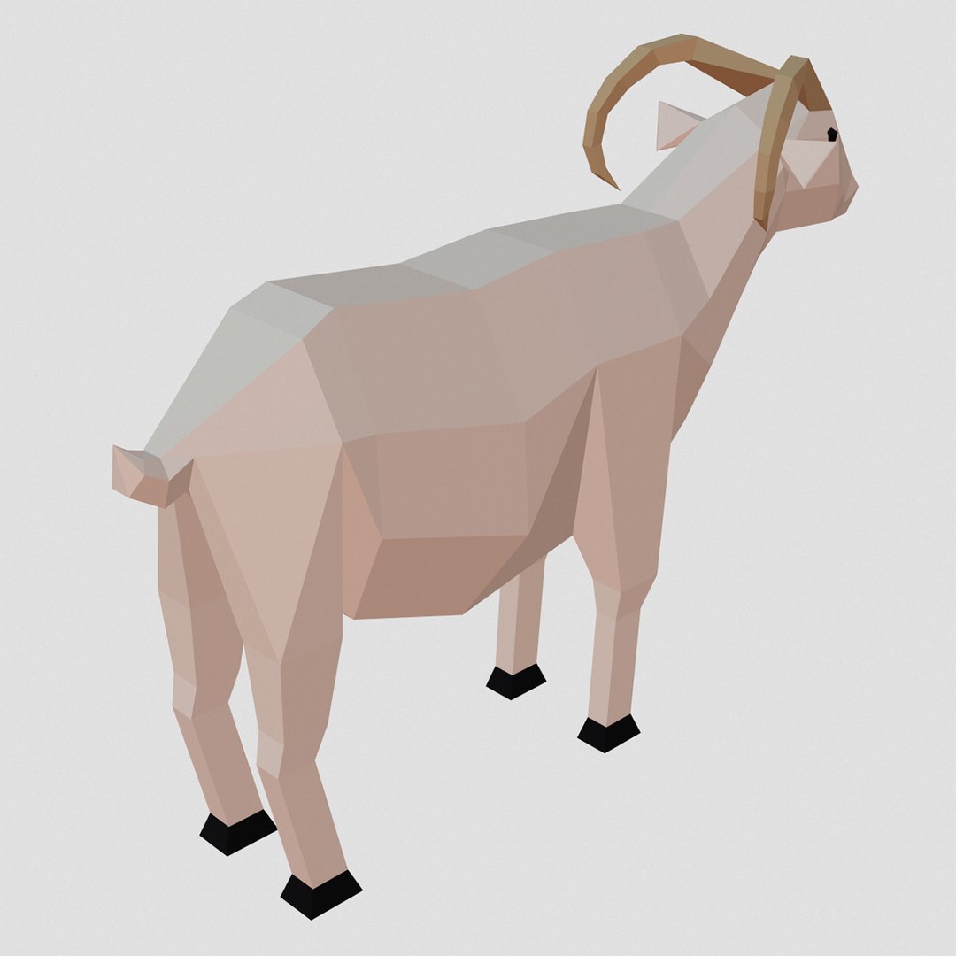 3D style pack animals simple model https://p.turbosquid.com/ts-thumb/OY/5Sg5Uz/H7PdMsu6/goat4/png/1549713661/1920x1080/fit_q87/3d5062717c7e61c88c42ddd1b70d3dc9415343ed/goat4.jpg