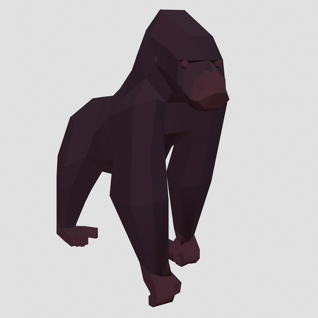 3D style pack animals simple model https://p.turbosquid.com/ts-thumb/OY/5Sg5Uz/J1NWqjzR/gorilla2/png/1549713812/1920x1080/fit_q87/0731c39b7fc5b41d519d2df3dde73d1e1dcd036b/gorilla2.jpg