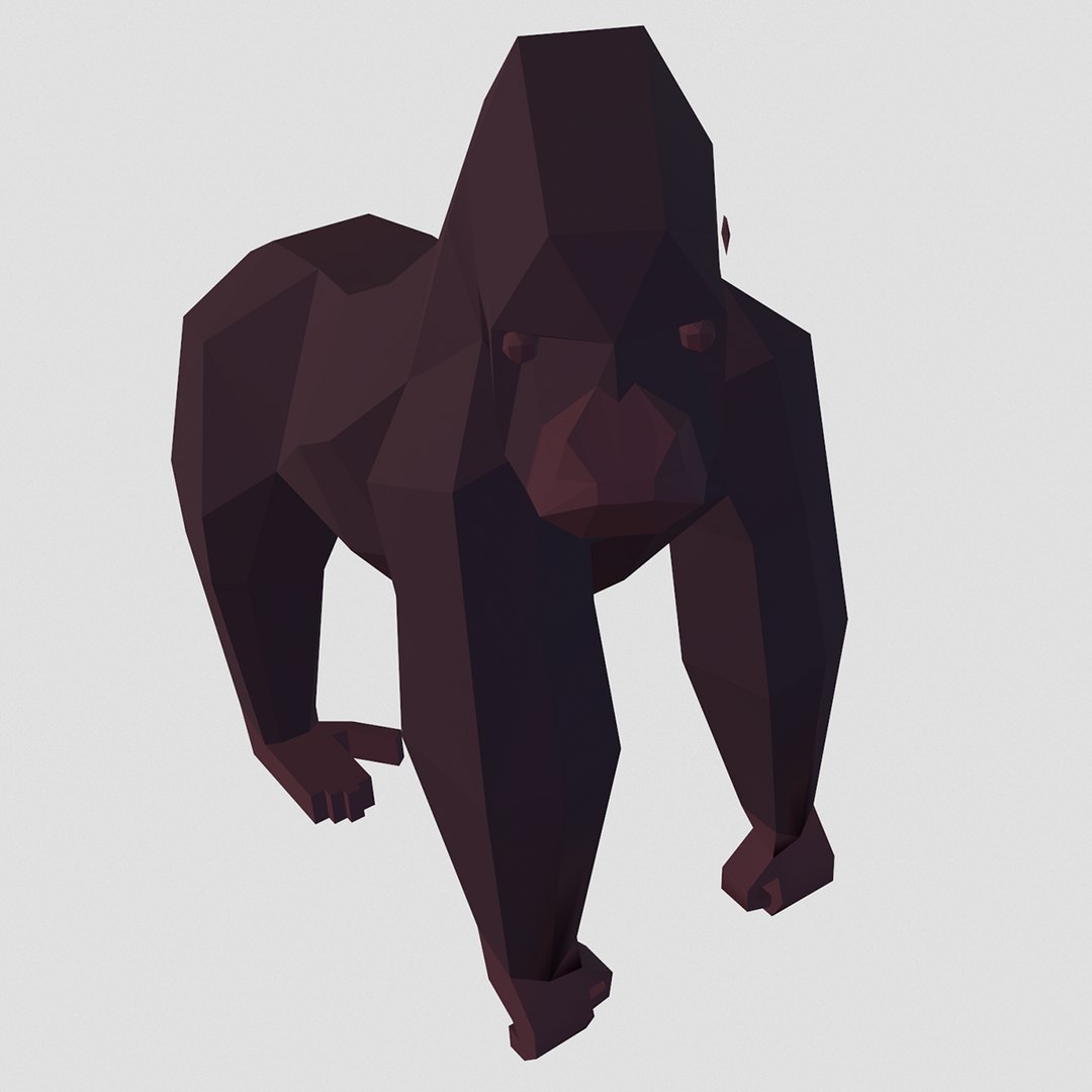 3D style pack animals simple model https://p.turbosquid.com/ts-thumb/OY/5Sg5Uz/TcQWkz0k/gorilla4/png/1549713841/1920x1080/fit_q87/e1144ff0be909d7d9b5f14a2e407f356be897005/gorilla4.jpg