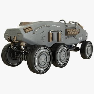 3D Mars Rover1Grey
