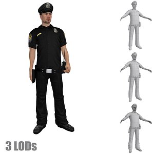 Police Officer Hat 3D Models for Download | TurboSquid