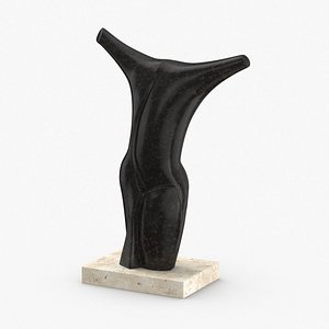 3D model modern sculpture