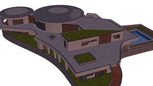 Pubg New State - Luxury House 3D model