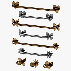 3D Anthropologie Icon Handle