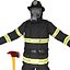 3D Firefighter US ULTIMATE Rigged 3d model