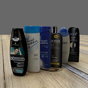 shampoo 3d model