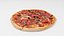 Pizza aux oignons salamy et saucisse