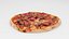 Pizza aux oignons salamy et saucisse