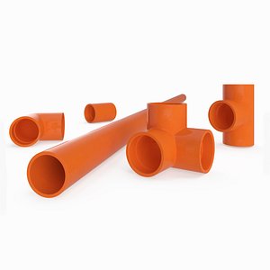 Five Different PVC Fittings 51D