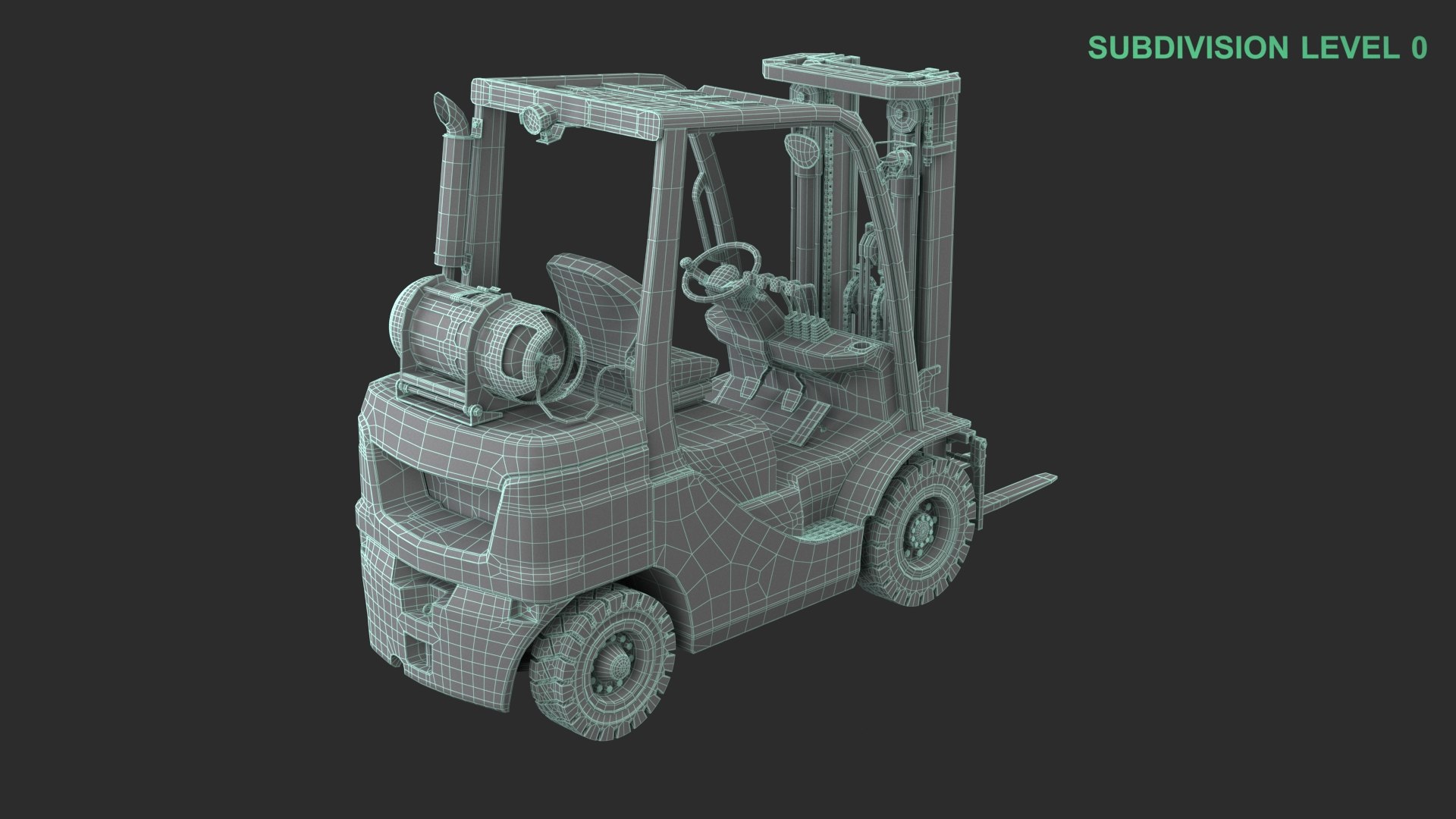 Generic Forklift 3D model https://p.turbosquid.com/ts-thumb/OY/ZKzfNQ/53/wireframe_0009/jpg/1746468892/1920x1080/fit_q87/e939f0d34dda96c60c4bbf0bb671841e0866ebf0/wireframe_0009.jpg