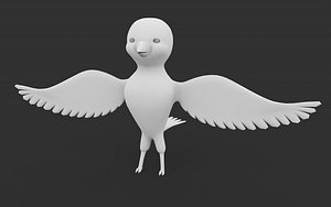generic character cartoon obj