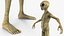 Humanoid Alien Creature Rigged for Cinema 4D