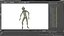 Humanoid Alien Creature Rigged for Cinema 4D