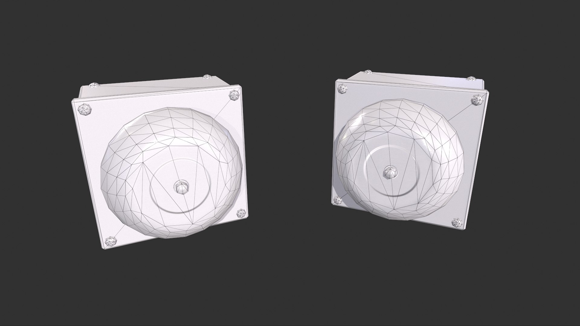 Fire Alarm Set Model - TurboSquid 1745979