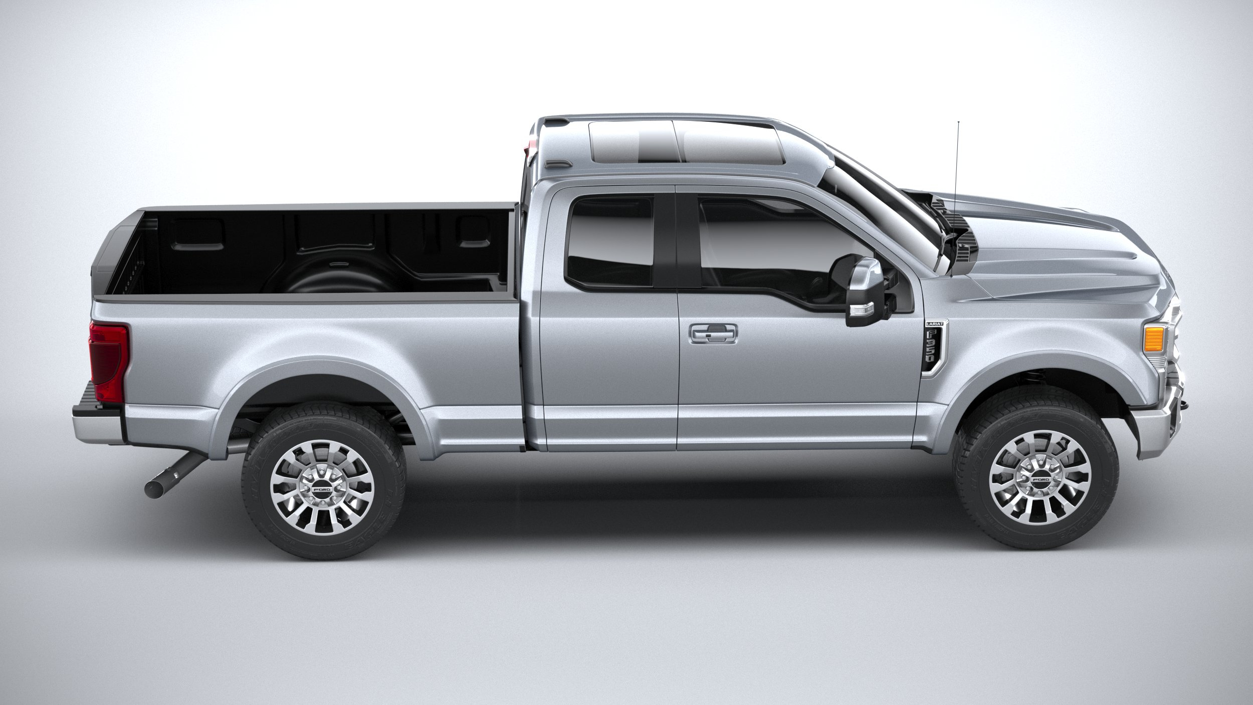 3D Ford F350 Super Duty Lariat Super Cab SB 2022 - TurboSquid 1774088