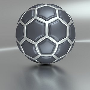 3d model soccer ball