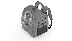 3D CAT BUBBLE BACKPACK-DURABLE MATERIAL model