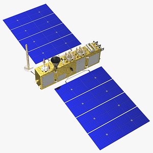Satellite GLONASS-K2 model