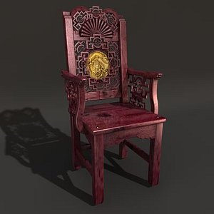 3d chinese chair model