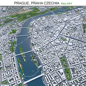 Prague Praha Czechia 3D model