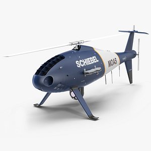 Schiebel Camcopter S100 UAV MOAS 3D