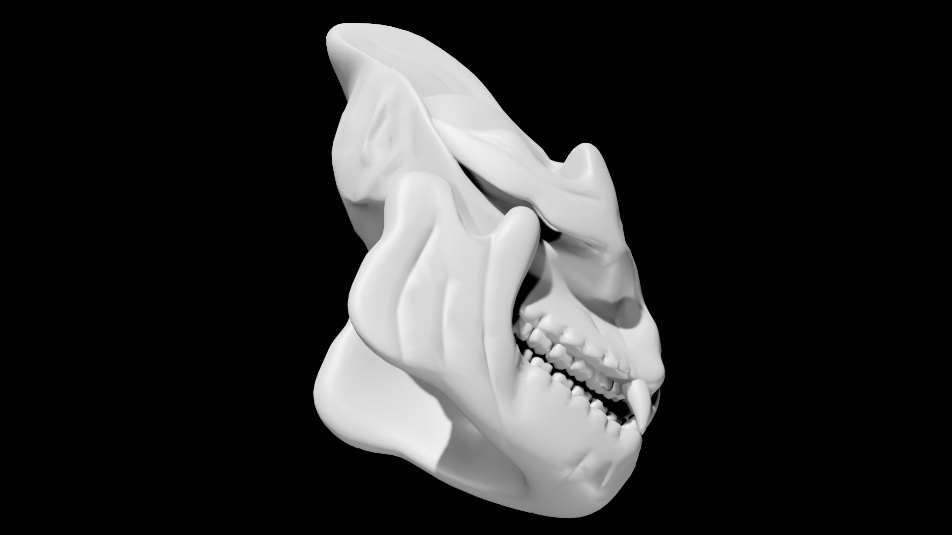 Gorilla Skull 3D - TurboSquid 1831415