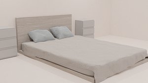 Simple bedroom