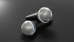 3D model Microphone