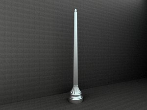 3d antique street lamp