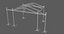 Prolyte MPT 12x10 roof with side wings 3m