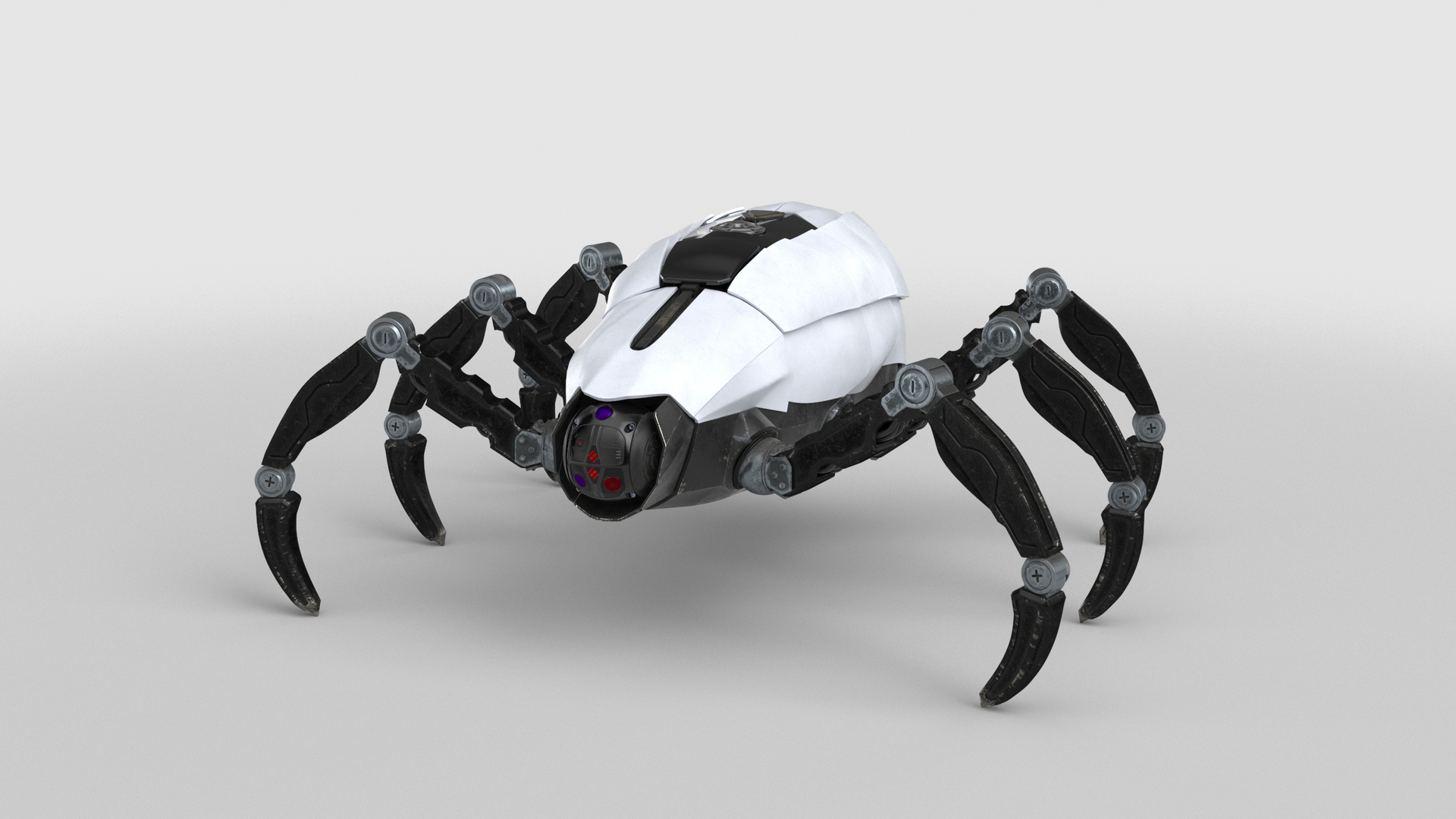 3D Model Sci-fi Spider Rigged - TurboSquid 1290671