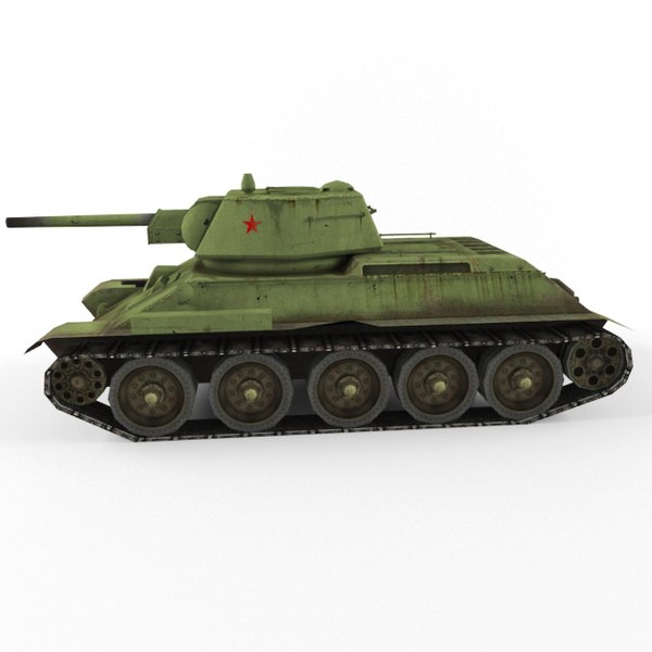 T-34⭐ T-34/76 Tanks (model 1941+model 1943) (USSR, WW2) by
