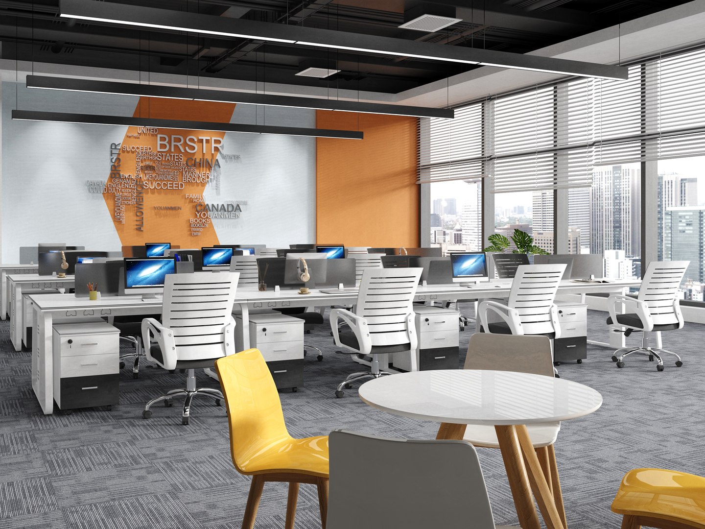 modelo 3d Office interior - TurboSquid 2022979