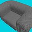 SILLÓN - GRIS PERFORADO