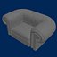 SILLÓN - GRIS PERFORADO