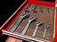 Craftsman rolling tool box with tools