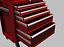 Craftsman rolling tool box with tools