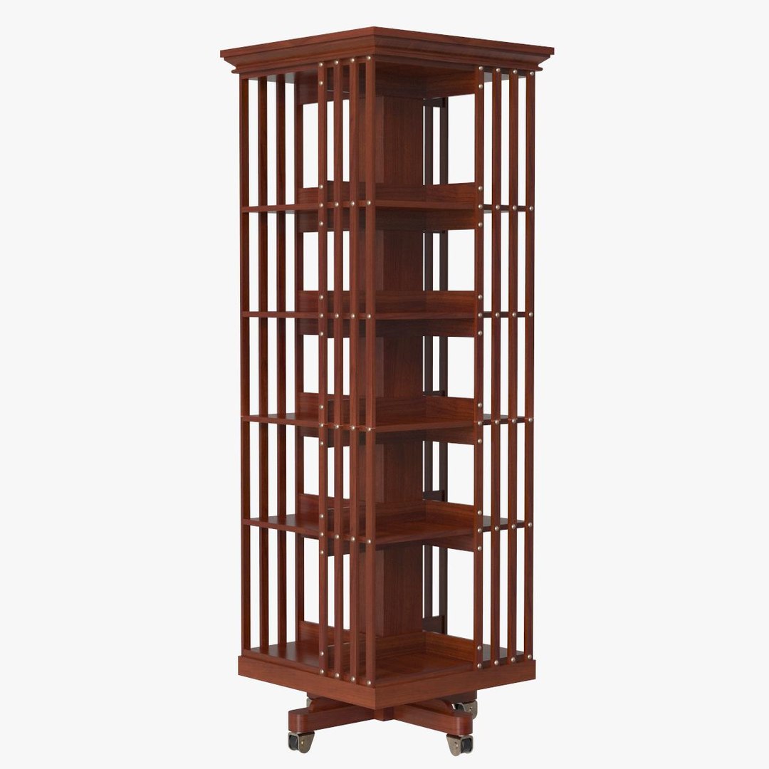 3D Antique Bookholders and Bookcases Set model TurboSquid 1748492