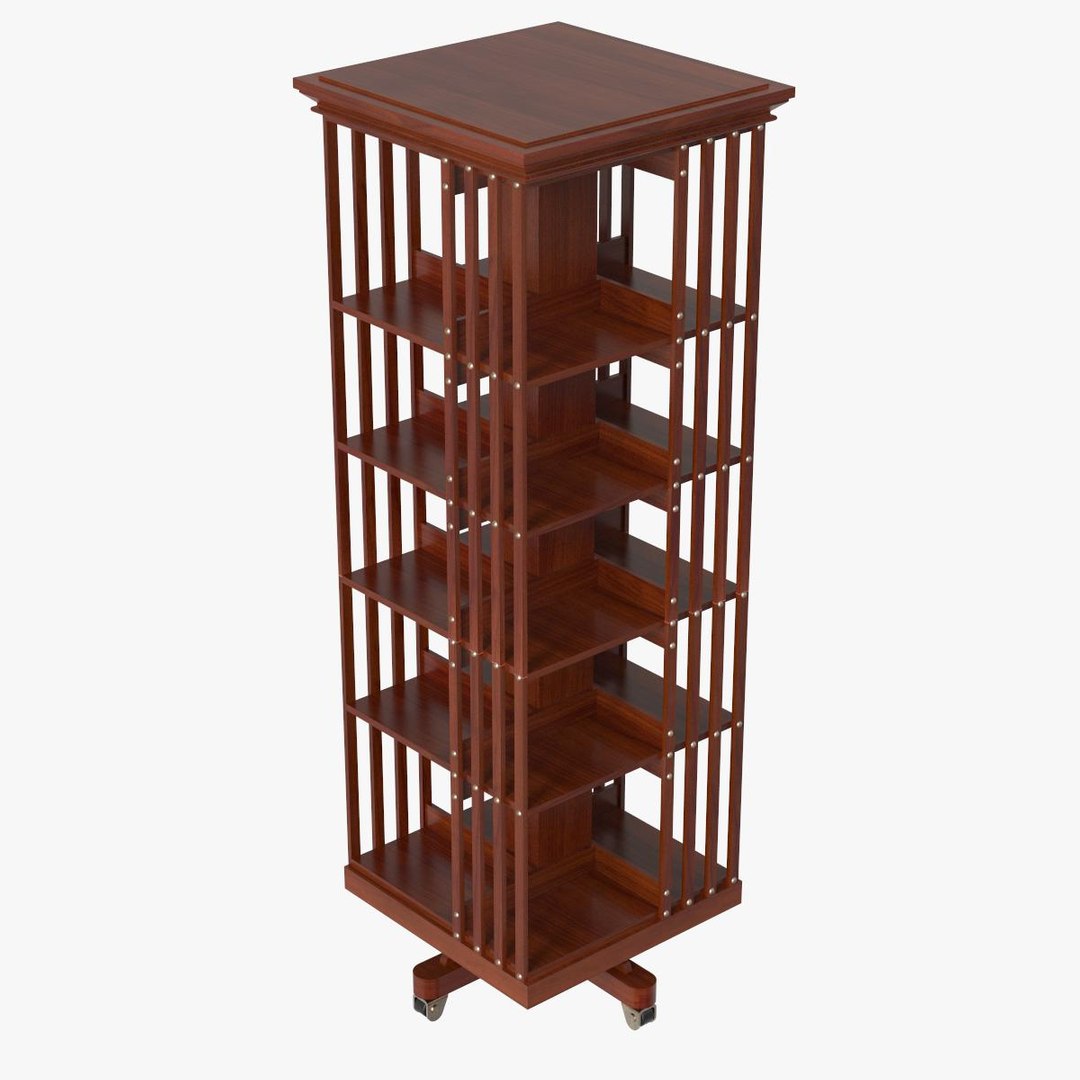 3D Antique Bookholders and Bookcases Set model TurboSquid 1748492