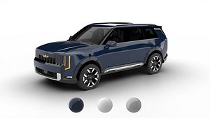 3D Kia Telluride 2027 S 3d model model