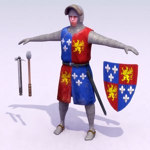 feudal knight games medieval 3d max