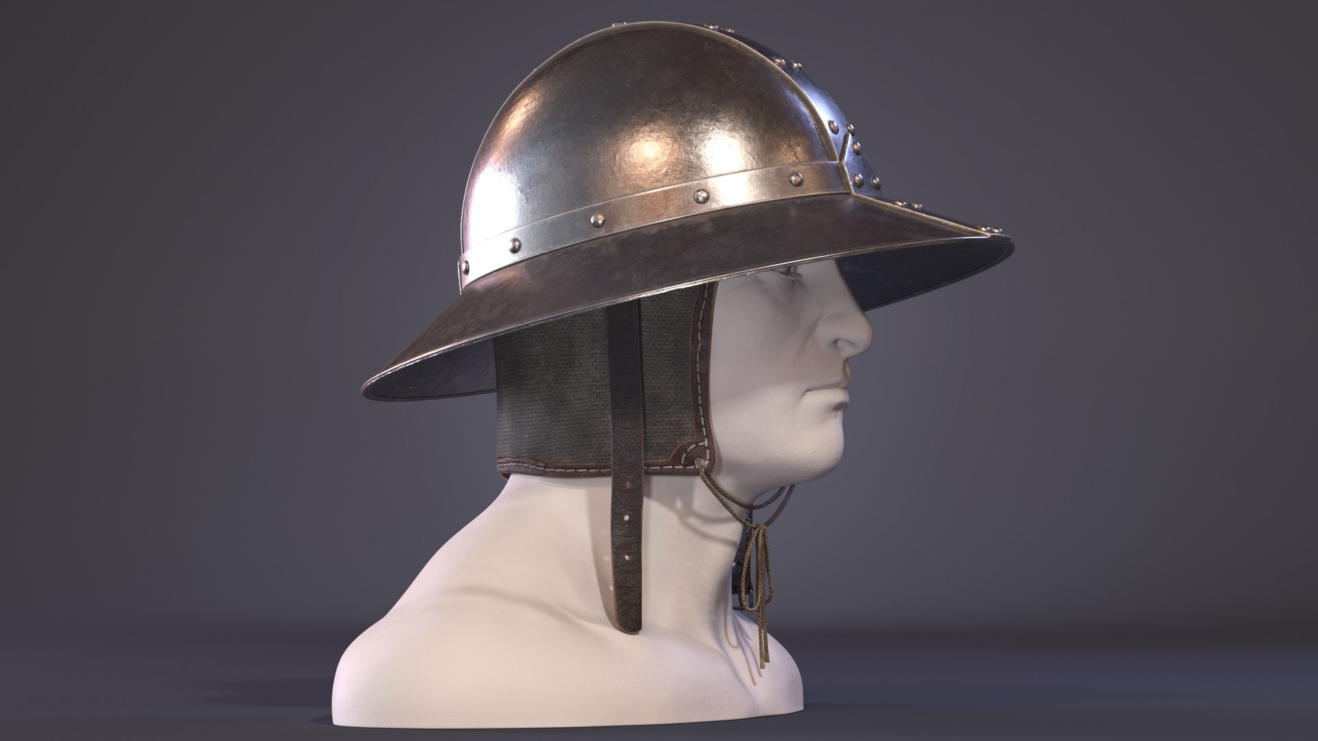 3d model kettle hat medieval helmets https://p.turbosquid.com/ts-thumb/OZ/cCxrWh/Ad/kettle_hat02/png/1739697615/1920x1080/fit_q87/88d8de6e0e1ede60fd0711c99c81f66609d53194/kettle_hat02.jpg