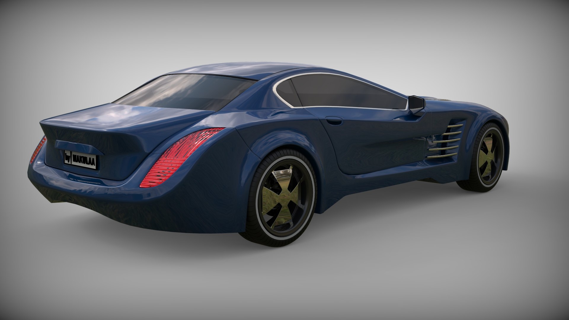 Concept Design Car 3D Model - TurboSquid 1344469