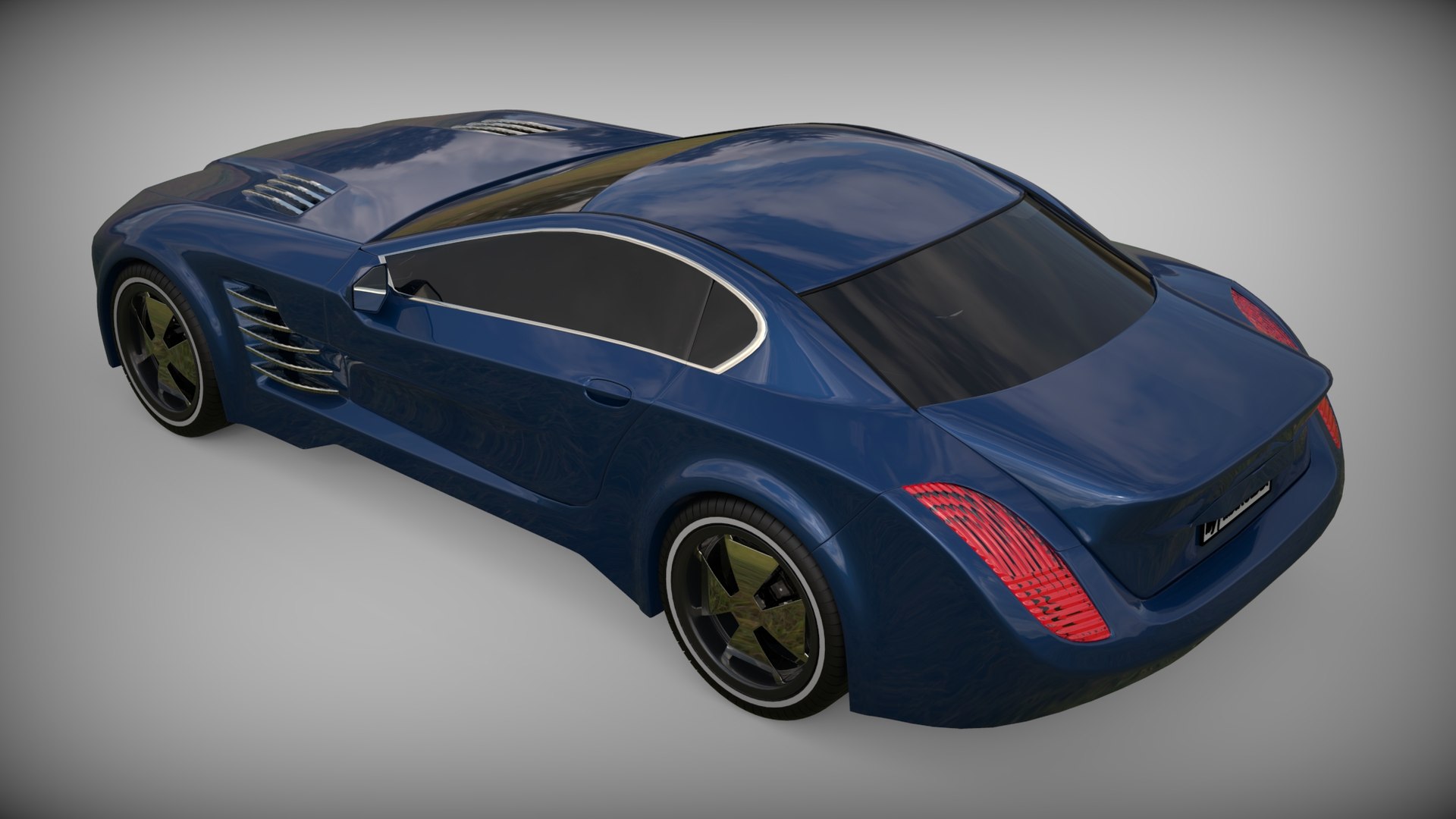 Concept Design Car 3D Model - TurboSquid 1344469
