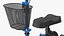 Scooter de joelho dirigível azul